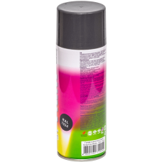 Универсальная акриловая аэрозольная эмаль Belife графитовый  (RAL 7024)