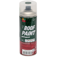 Акриловая аэрозольная эмаль для крыши и профнастила BeLife Roof темно-зеленая (RAL 6005)