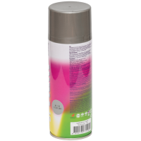 Универсальная акриловая аэрозольная эмаль BeLife серое серебро (125)