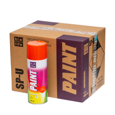 Универсальная акриловая аэрозольная эмаль BeLife оранжевый (14)