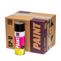 Универсальная акриловая аэрозольная эмаль BeLife черная (39)