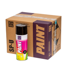 Универсальная акриловая аэрозольная эмаль BeLife черная (39)