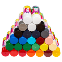 Универсальная акриловая аэрозольная эмаль BeLife черная матовая (4)