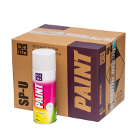 Универсальная акриловая аэрозольная эмаль BeLife белая матовая (5)