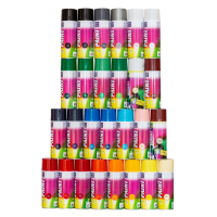 Универсальная акриловая аэрозольная эмаль BeLife черная матовая (4)