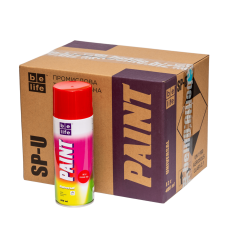 Универсальная акриловая аэрозольная эмаль Belife красная (6)