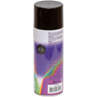 Универсальная акриловая аэрозольная эмаль BeLife черный металлик (1139)