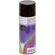 Универсальная акриловая аэрозольная эмаль BeLife черный металлик (1139)