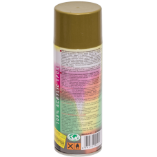 Универсальная акриловая аэрозольная эмаль BeLife золото металлик (139)