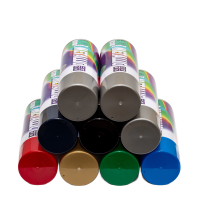 Универсальная акриловая аэрозольная эмаль BeLife золото металлик (139)