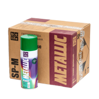 Универсальная акриловая аэрозольная эмаль BeLife зеленый металлик (342)