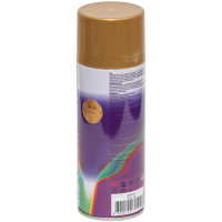 Универсальная акриловая аэрозольная эмаль BeLife золото металлик (35)