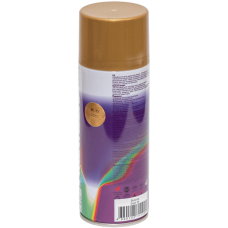 Универсальная акриловая аэрозольная эмаль BeLife золото металлик (35)