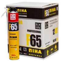 Піна монтажна професійна BeLife F65, 850 мл (PF65-A2)