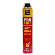 Огнестойкая монтажная пена BeLife Pro-FR50 PROFIRE, 750 мл (PFR-B2 - Profire)