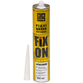 Морозостійкий монтажний клей Belife Fixon (GPU-304), 300 мл