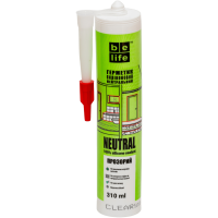 Нейтральний силіконовий герметик прозорий BeLife (SN-310), 310 мл