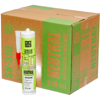 Нейтральний силіконовий герметик прозорий BeLife (SN-310), 310 мл