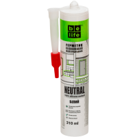 Нейтральний силіконовий герметик білий BeLife (SN-311), 310 мл