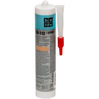 Універсальний силіконовий герметик сірий BeLife (SU-312), 310 мл