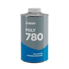 Растворитель для жидкой шпатлевки Body 780 Poly Thinner, 1 л (7800000001)