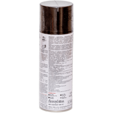 Универсальная акриловая аэрозольная эмаль Bosny Hi-Temp черная матовая 205°C (0200)