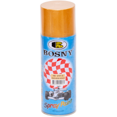 Универсальная акриловая аэрозольная эмаль Bosny золото герцога металлик (В-2513)
