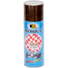 Универсальная акриловая аэрозольная эмаль Bosny коричневый металлик (В-2516)