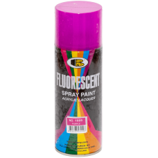 Универсальная аэрозольная эмаль Bosny Fluorrescent фиолетовая (В-1009)