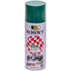 Універсальна акрилова аерозольна емаль Bosny темно-зелений (13) RAL 6005