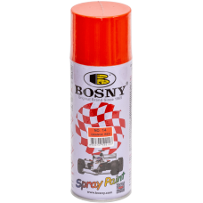 Универсальная акриловая аэрозольная эмаль Bosny оранжево-красный (14) 