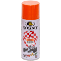 Универсальная акриловая аэрозольная эмаль Bosny оранжевый (141) RAL 2004