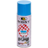 Универсальная акриловая аэрозольная эмаль Bosny светло-голубой (15) RAL 5012