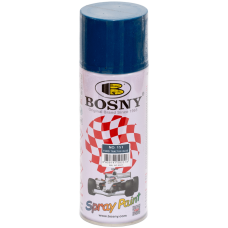Универсальная акриловая аэрозольная эмаль Bosny серо-синий (151) RAL 5001