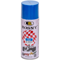 Универсальная акриловая аэрозольная эмаль Bosny синий (21) RAL 5005