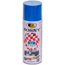 Универсальная акриловая аэрозольная эмаль Bosny синий (21) RAL 5005