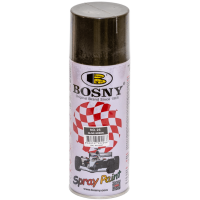 Универсальная акриловая аэрозольная эмаль Bosny зелено-оливковый (26) RAL 6007
