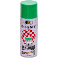 Универсальная акриловая аэрозольная эмаль Bosny зеленый лист (27) 
