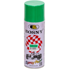 Универсальная акриловая аэрозольная эмаль Bosny зеленый лист (27) 