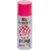 Универсальная акриловая аэрозольная эмаль Bosny розовый (30) RAL 4003