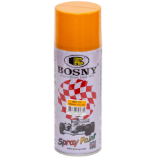 Универсальная акриловая аэрозольная эмаль Bosny желто-оранжевый (31) RAL 1007