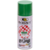 Универсальная акриловая аэрозольная эмаль Bosny зеленая трава (37) RAL6029 