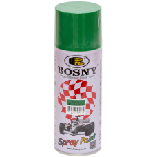 Универсальная акриловая аэрозольная эмаль Bosny зеленая трава (37) RAL6029 