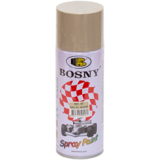 Универсальная акриловая аэрозольная эмаль Bosny пепел (47) RAL 7044/7035
