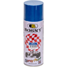 Універсальна акрилова аерозольна емаль Bosny синій (9) RAL 5010