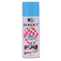 Универсальная акриловая аэрозольная эмаль Bosny светло-голубой (15) RAL 5012