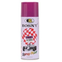 Универсальная акриловая аэрозольная эмаль Bosny фиолетовый (45) RAL 4008 