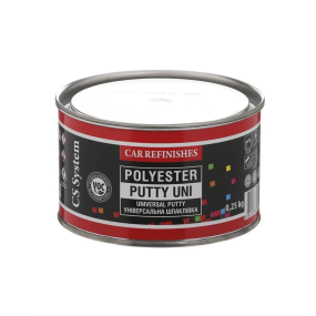 Шпаклівка універсальна CS SYSTEM Putty Uni середньозерниста поліефірна, 0.25 кг (CS0001)