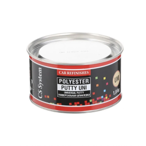 Шпаклівка універсальна CS SYSTEM Putty Uni середньозерниста поліефірна, 1.8 кг (CS0004)