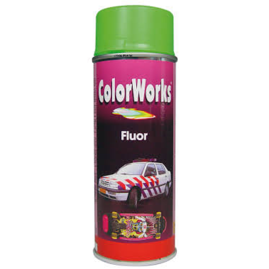 Фарба флуоресцентна зелена Color Works (918543)